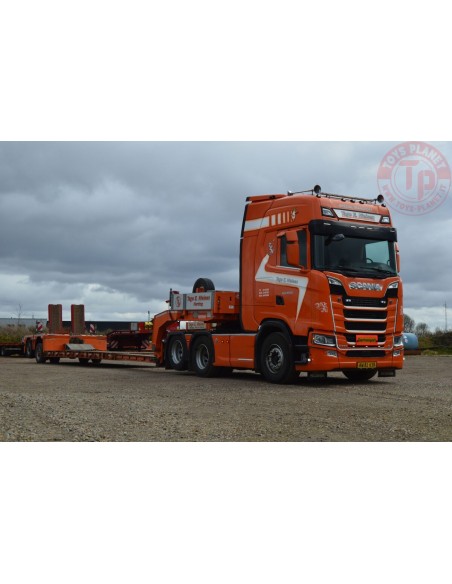 SCANIA S HIGHLINE CS20H 6X2 TAG AXLE LOW LOADER EURO - 2 AXLE - TAGE E.NIELSEN WSI 01-3861 WSI MODELS SCANIA S HIGHLINE CS20H 6X2 TAG AXLE LOW LOADER EURO - 2 AXLE - TAGE E.NIELSEN WSI 01-3861 WSI MODELS