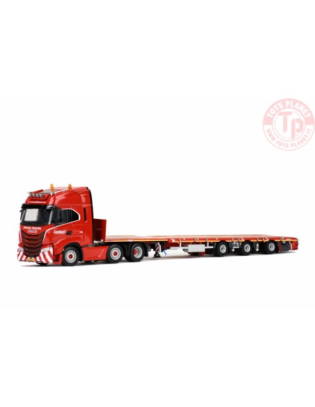 IVECO S-WAY HOGE CABINE 6X2 VOORLOOPAS MEGA 3AS WSI 595.20.27 WSI MODELS