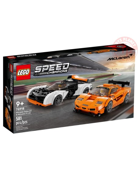 McLaren Solus GT & McLaren F1 LM LEGO SPEED CHAMPIONS 76918 LEGO