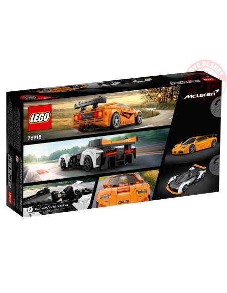 McLaren Solus GT & McLaren F1 LM LEGO SPEED CHAMPIONS 76918 LEGO