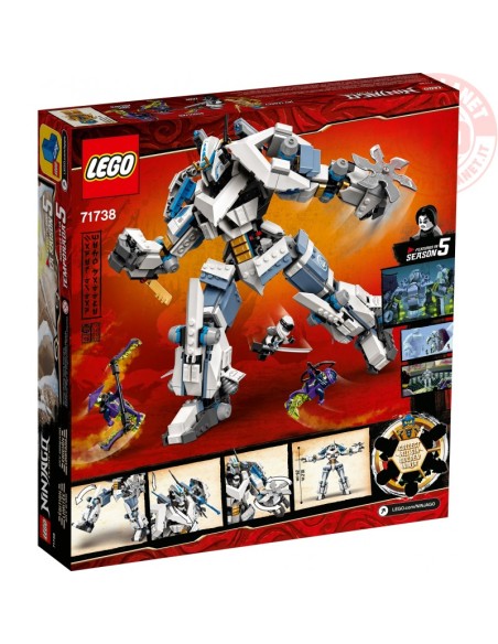 Mech Titano da battaglia di Zane LEGO NINJAGO 71738 LEGO Mech Titano da battaglia di Zane LEGO NINJAGO 71738 LEGO