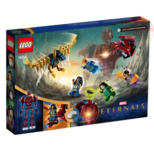 Gli Eternals all’ombra di Arishem LEGO MARVEL 76155 LEGO