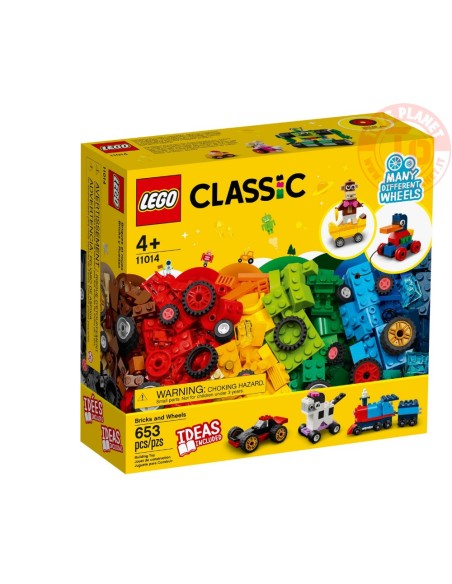 Mattoncini e ruote LEGO CLASSIC 11014 LEGO