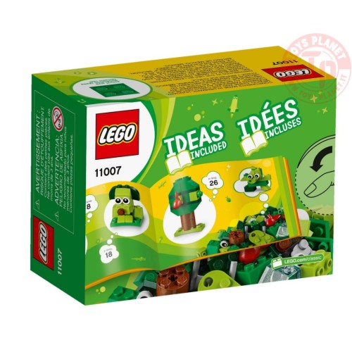 Mattoncini verdi creativi LEGO CLASSIC 11007 LEGO