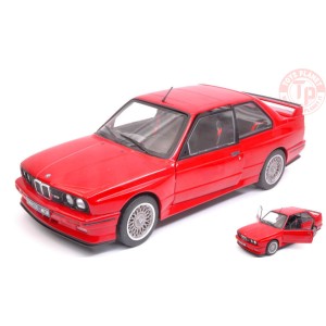 BMW E30 1986 RED 1:18 SL1801502 SOLIDO