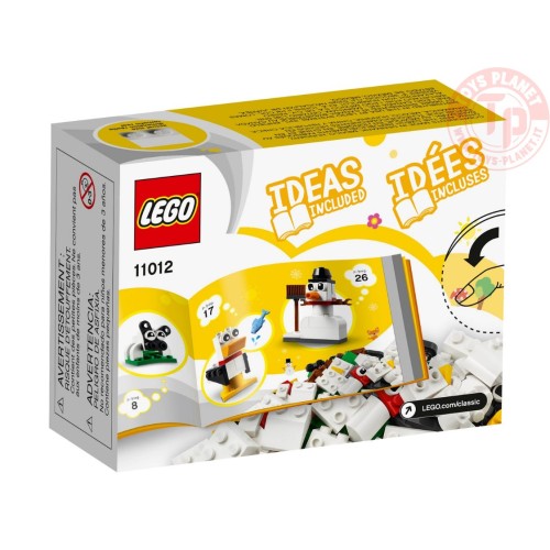 Mattoncini bianchi creativi LEGO CLASSIC 11012 LEGO