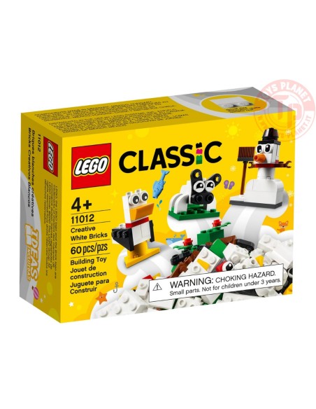 Mattoncini bianchi creativi LEGO CLASSIC 11012 LEGO