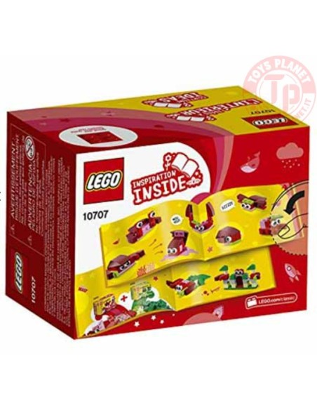 Mattoncini rossi creativi LEGO CLASSIC 10707 LEGO