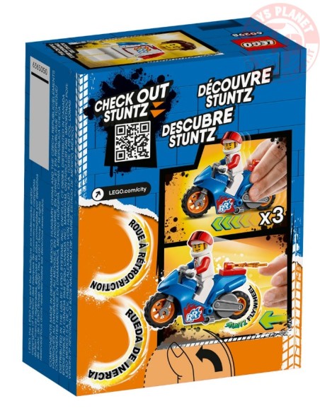 Stunt Bike razzo LEGO CITY 60298 LEGO