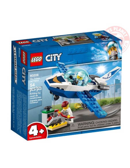 Pattugliamento della Polizia aerea LEGO CITY 60206 LEGO