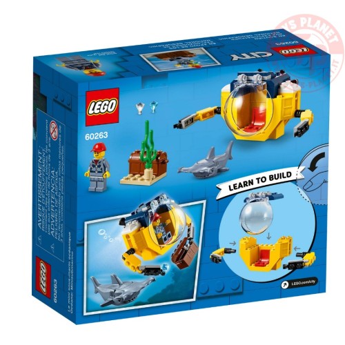Minisottomarino oceanico LEGO CITY 60263 LEGO