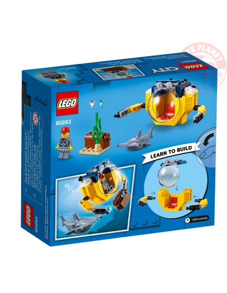 Minisottomarino oceanico LEGO CITY 60263 LEGO Minisottomarino oceanico LEGO CITY 60263 LEGO