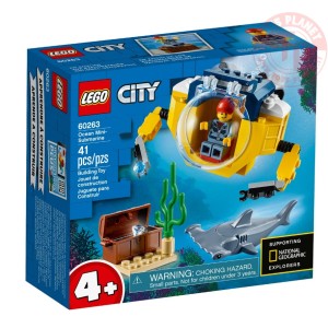 Minisottomarino oceanico LEGO CITY 60263 LEGO