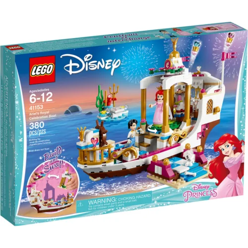La barca dei festeggiamenti reali di Ariel LEGO DISNEY 41153 LEGO