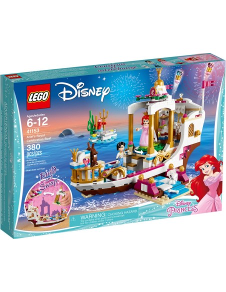 La barca dei festeggiamenti reali di Ariel LEGO DISNEY 41153 LEGO