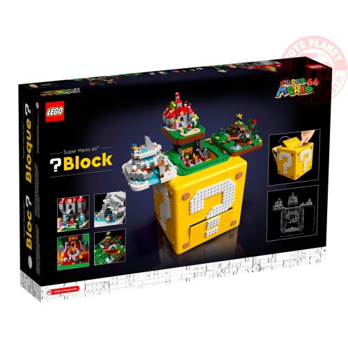 Blocco punto interrogativo Super Mario 64 LEGO CREATOR EXPERT 71395 LEGO
