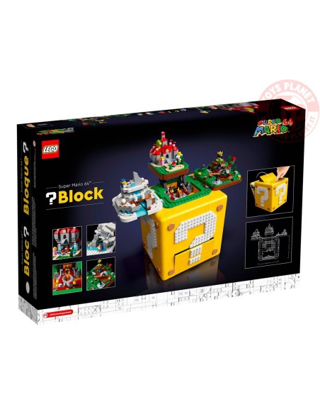 Blocco punto interrogativo Super Mario 64 LEGO CREATOR EXPERT 71395 LEGO Blocco punto interrogativo Super Mario 64 LEGO CREATOR EXPERT 71395 LEGO