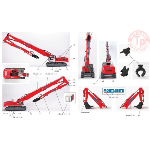 LIEBHERR R960 demolition MONTALBETTI CONRAD 2205/16 CONRAD