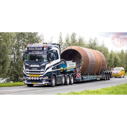 SCANIA S HIGHLINE CS20H 8X4 INTER COMBI SCHEUERLE - ARJEN KANDT WSI 01-3565 WSI MODELS