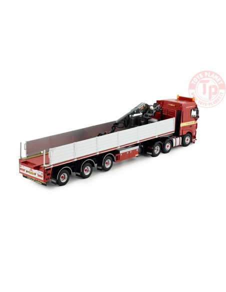 DAF XF Space Cab 6x2 met 3-assige stenenoplegger Post & Zn H.N. TEKNO 82660 TEKNO DAF XF Space Cab 6x2 met 3-assige stenenoplegger Post & Zn H.N. TEKNO 82660 TEKNO