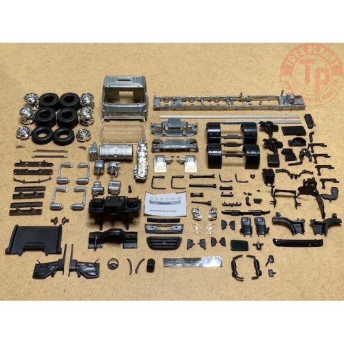 DAF CF day cab multi chassis 6x4 kit TEKNO 81371 TEKNO