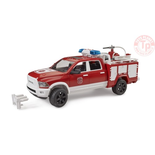RAM 2500 Camion dei pompieri Con modulo Light + Sound BRUDER 02544 BRUDER