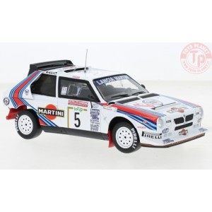 Lancia Delta S4 No.5 Rally San Remo 1986 Biasion/Siviero - 1:24 IXO RAL022B IXO MODELS