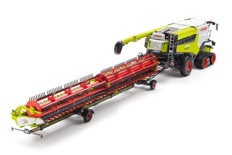 MarGe Models 2302 Claas Lexion 8700 Version à Roues + Corio 1275 C New Version 1