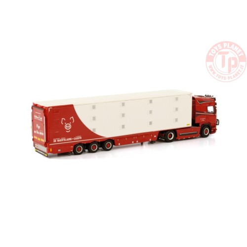 SCANIA STREAMLINE HIGHLINE 4X2 LIVESTOCK TRAILER | ISO TERM - 3 AXLE DE MAERTELAERE WSI 01-3727 WSI MODELS