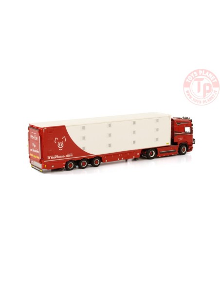 SCANIA STREAMLINE HIGHLINE 4X2 LIVESTOCK TRAILER | ISO TERM - 3 AXLE DE MAERTELAERE WSI 01-3727 WSI MODELS