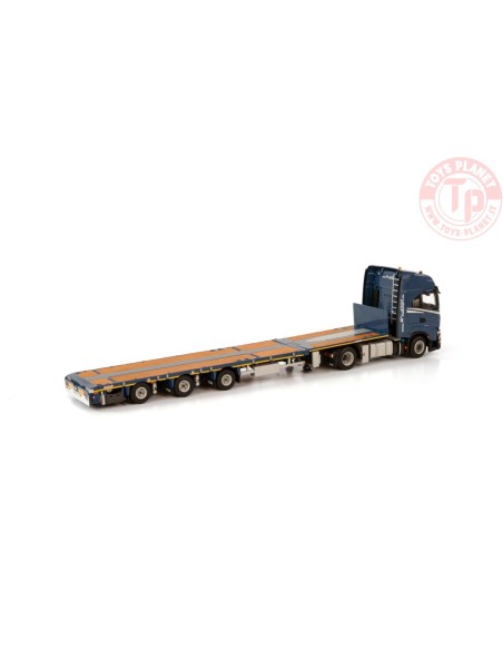 IVECO S-WAY AS HIGH 4X2 MEGATRAILER FLATBED - 3 AXLE - WOCKEN WSI 01-3884 WSI MODELS IVECO S-WAY AS HIGH 4X2 MEGATRAILER FLATBED - 3 AXLE - WOCKEN WSI 01-3884 WSI MODELS