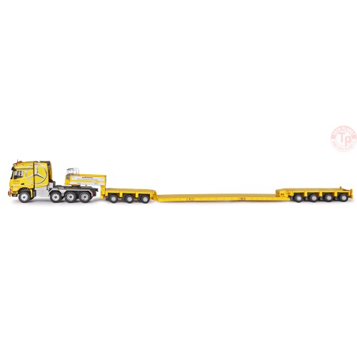 MERCEDES-BENZ Arocs SLT Arocs 8x6 Heavy duty tractor with Goldhofer THP/SL-heavey duty trailer CONRAD 78189/0 CONRAD