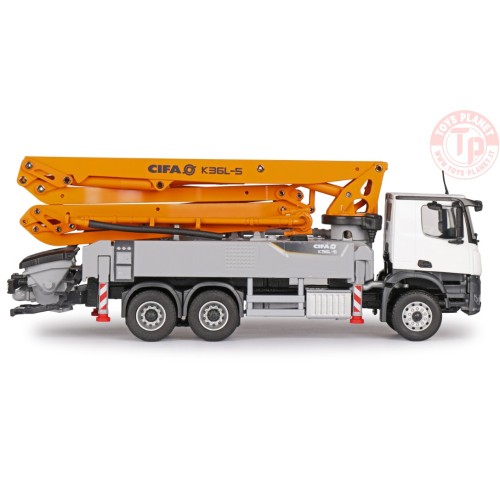 CIFA K36L Truck mounted concrete pump on Mercedes-Benz Arocs 3 axle CONRAD 78252/0 CONRAD