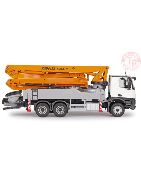 CIFA K36L Truck mounted concrete pump on Mercedes-Benz Arocs 3 axle CONRAD 78252/0 CONRAD