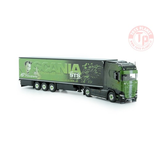 Scania S-serie Highline met koeloplegger GS Transporte TEKNO 73902 TEKNO