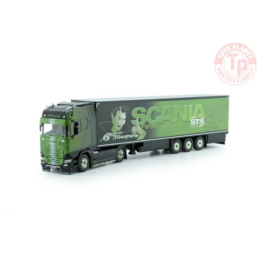 Scania S-serie Highline met koeloplegger GS Transporte TEKNO 73902 TEKNO