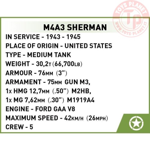 M4A3 Sherman COBI 2570 COBI