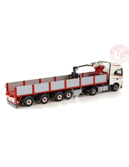IVECO S-WAY AS HIGH 4X2 BRICK TRAILER - 3 AXLE SEVRIENS WSI 01-3519 WSI MODELS IVECO S-WAY AS HIGH 4X2 BRICK TRAILER - 3 AXLE SEVRIENS WSI 01-3519 WSI MODELS