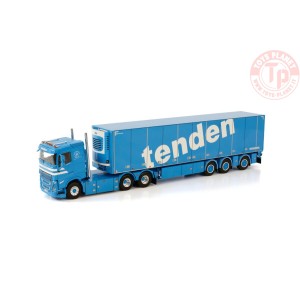VOLVO FH5 SLEEPERCAB 6X4 REEFER TRAILER - 3 AXLE - TENDEN WSI 01-3846 WSI MODELS