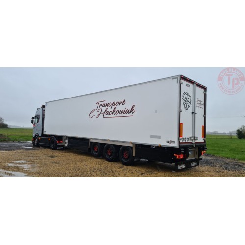 SCANIA S HIGHLINE CS20H 4X2 REEFER TRAILER - 3 AXLE - Mackowiak WSI 01-3504 WSI MODELS