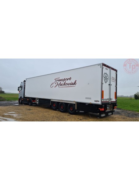 SCANIA S HIGHLINE CS20H 4X2 REEFER TRAILER - 3 AXLE - Mackowiak WSI 01-3504 WSI MODELS SCANIA S HIGHLINE CS20H 4X2 REEFER TRAILER - 3 AXLE - Mackowiak WSI 01-3504 WSI MODELS
