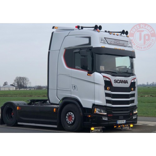 SCANIA S HIGHLINE CS20H 4X2 REEFER TRAILER - 3 AXLE - Mackowiak WSI 01-3504 WSI MODELS