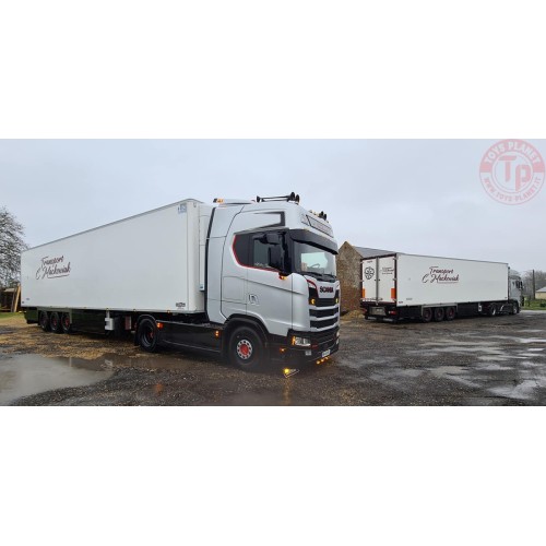 SCANIA S HIGHLINE CS20H 4X2 REEFER TRAILER - 3 AXLE - Mackowiak WSI 01-3504 WSI MODELS