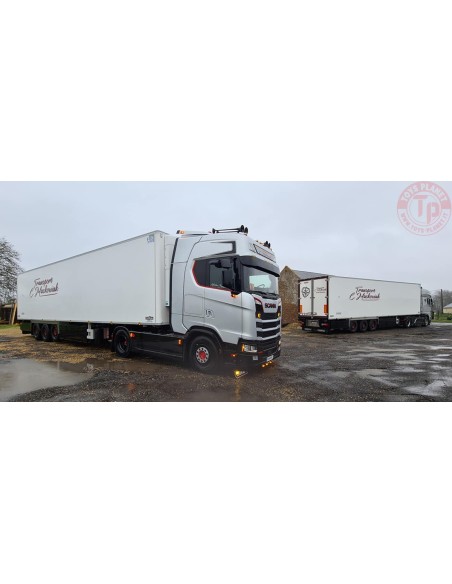 SCANIA S HIGHLINE CS20H 4X2 REEFER TRAILER - 3 AXLE - Mackowiak WSI 01-3504 WSI MODELS SCANIA S HIGHLINE CS20H 4X2 REEFER TRAILER - 3 AXLE - Mackowiak WSI 01-3504 WSI MODELS