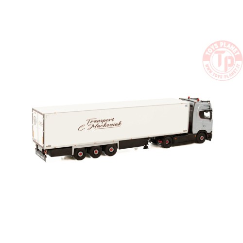 SCANIA S HIGHLINE CS20H 4X2 REEFER TRAILER - 3 AXLE - Mackowiak WSI 01-3504 WSI MODELS