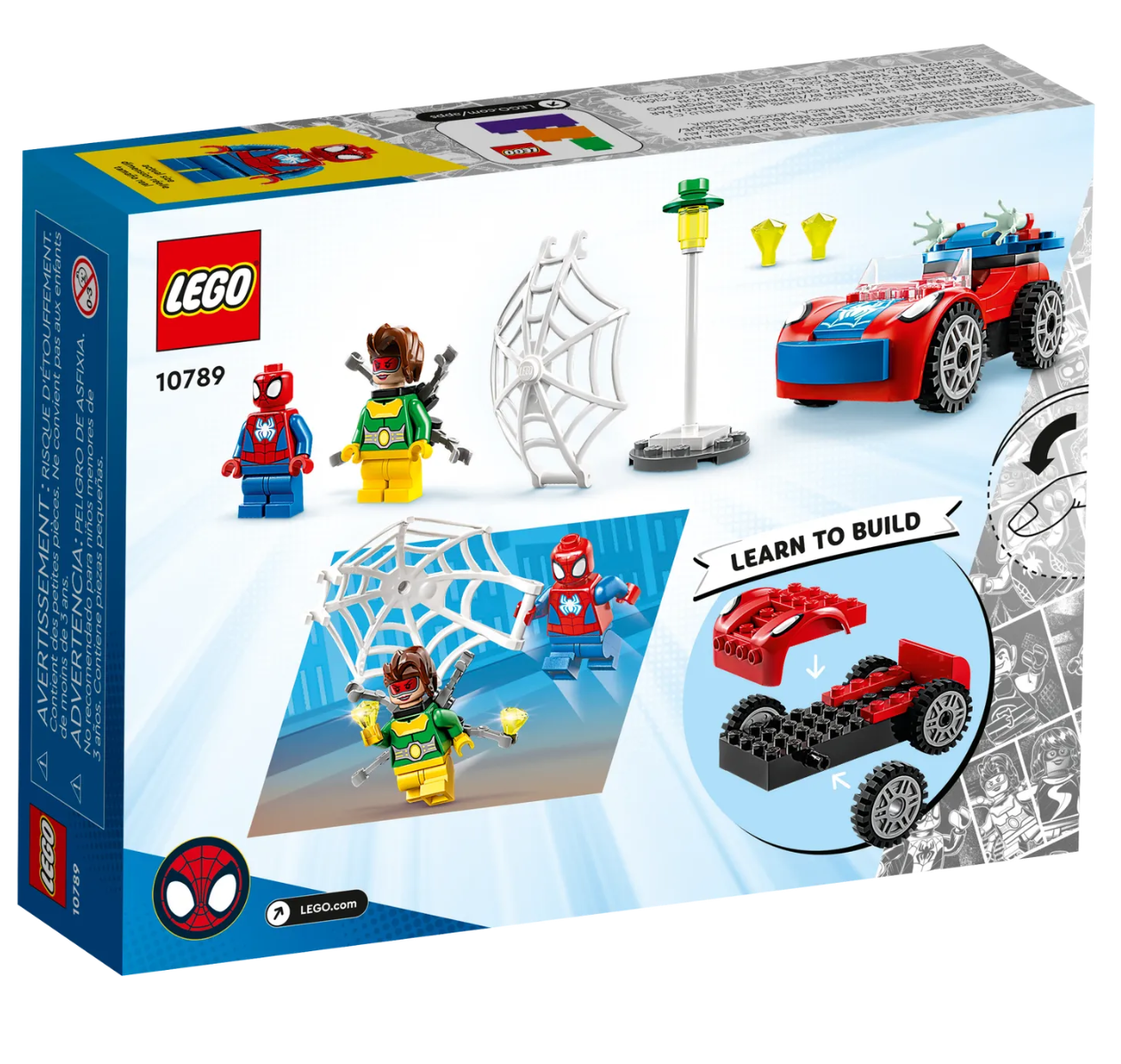 LEGO MARVEL 10789 L’auto di Spider-Man e Doc Ock LEGO