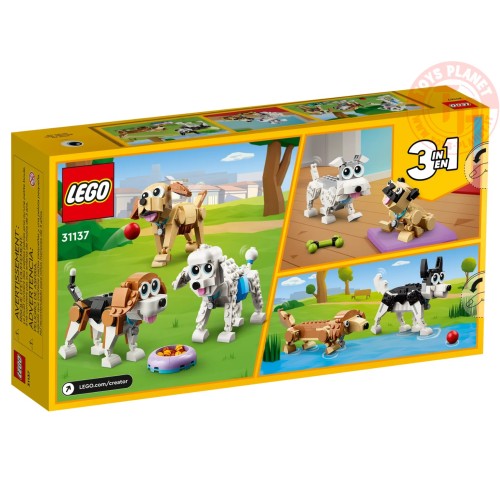 Adorabili cagnolini LEGO CREATOR 31137 LEGO