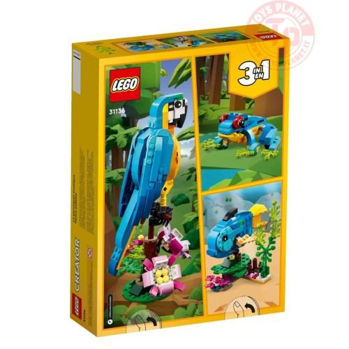 Pappagallo esotico LEGO CREATOR 31136 LEGO
