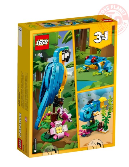 Pappagallo esotico LEGO CREATOR 31136 LEGO