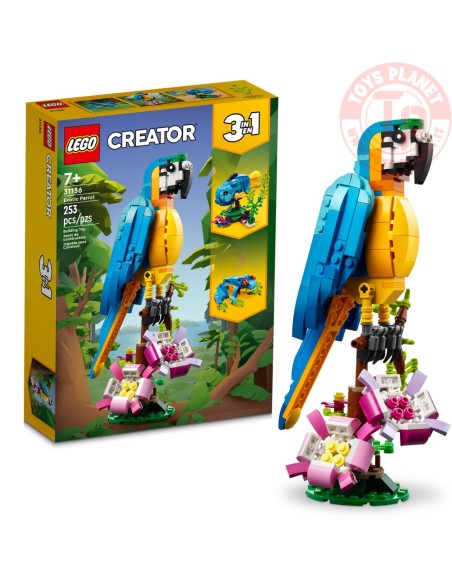 Pappagallo esotico LEGO CREATOR 31136 LEGO